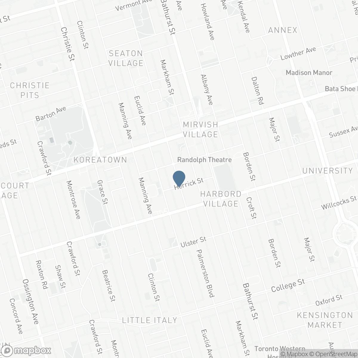 497 PALMERSTON BOULEVARD, Toronto, Ontario M6G 2P2